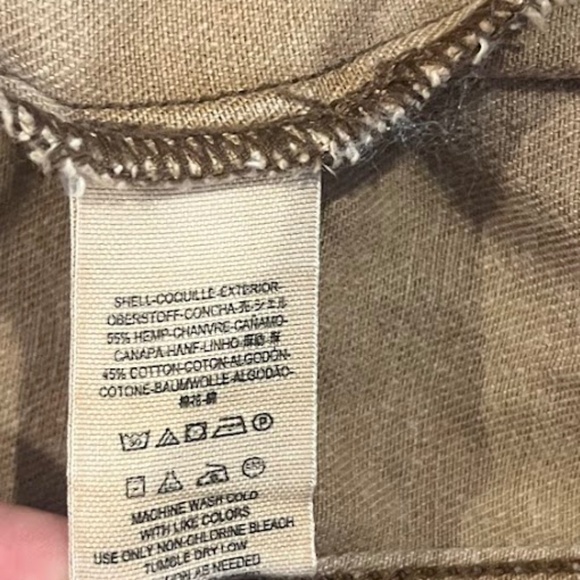 Free People Braided Brown Jean Skirt, Sz 0 - Picture 5 of 5